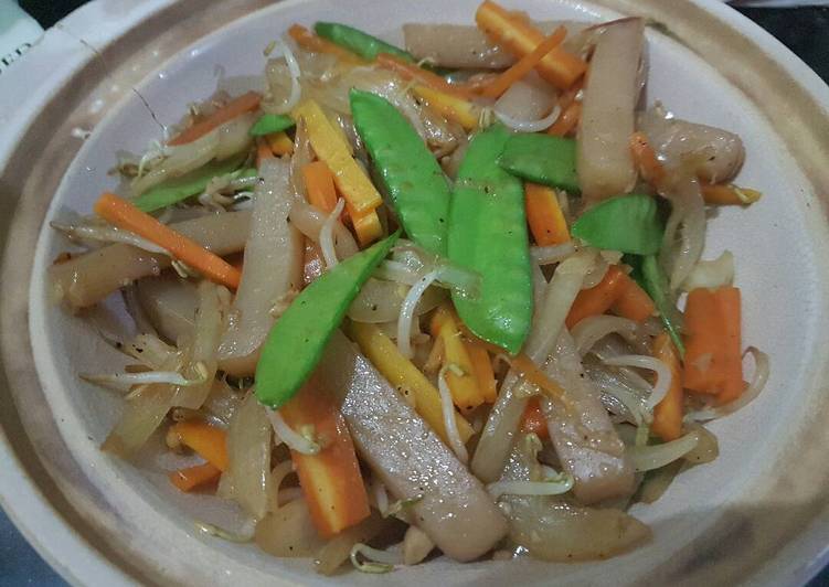 Resep Tumis sayur vegetarian oleh Ridha Radhitya - Cookpad
