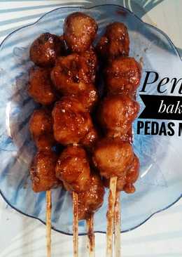 Bakso / pentol bakar pedas manis