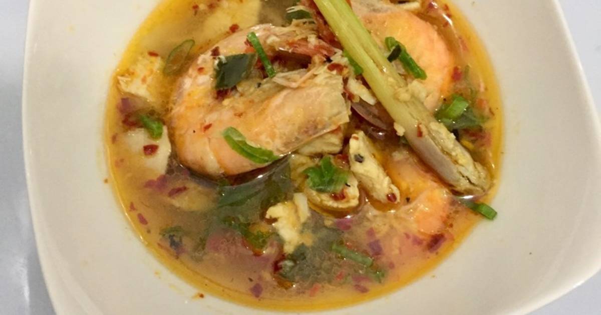 93 resep sup tom yam enak dan sederhana - Cookpad
