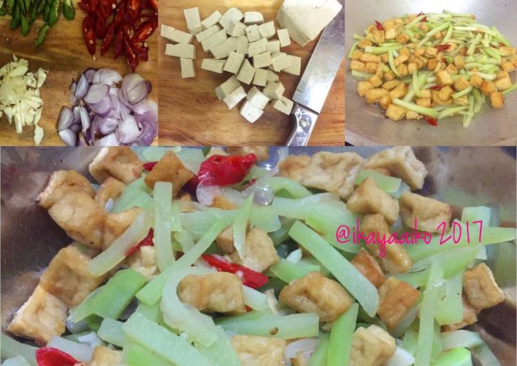 gambar untuk resep makanan Tumis Tahu Labu Siam