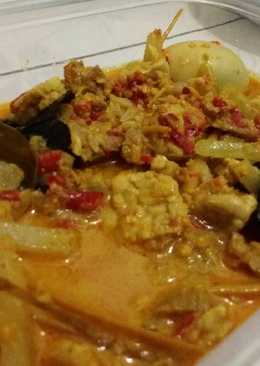 Sayur Kuning Labu, Telur dan Daging Sapi