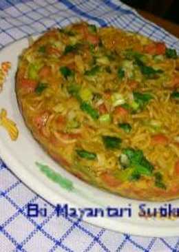 Omelette Mie Panggang (resep dari bakwan mie) #Sahabat 5