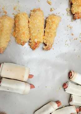 Nugget rosis (roti sosis)