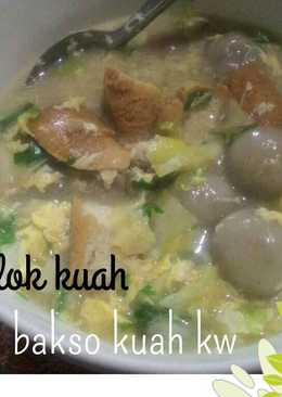 Cilok kuah aka bakso kw ðŸ˜œ