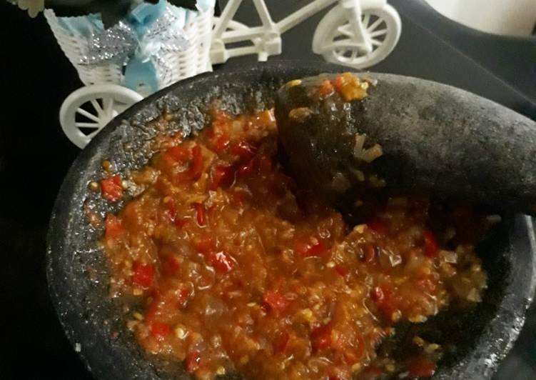 gambar untuk resep Sambal terasi