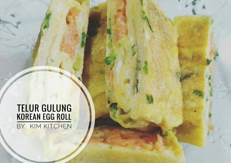 Resep Telur Gulung Korean Egg Roll