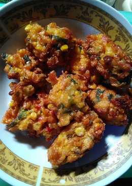 Perkedel jagung/ dadar jagung/ ampal jagung