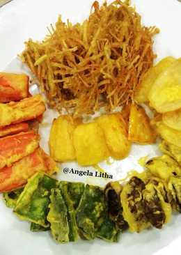 Jamur goreng crispy #vegetarian