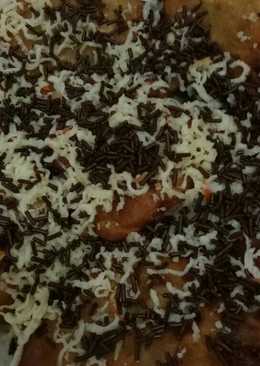 Pisang susu coklat keju