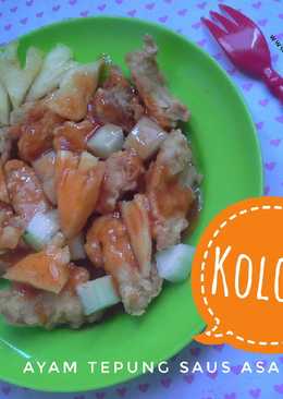 Koloke (Ayam Tepung Saus Asam Manis)