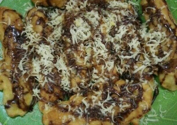 gambar untuk resep Pisang goreng coklat keju