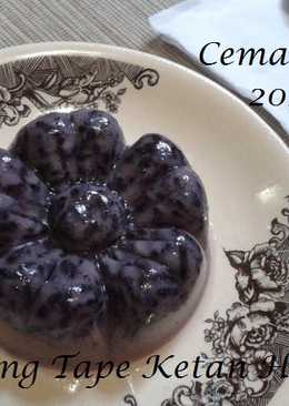 Puding tape ketan hitam