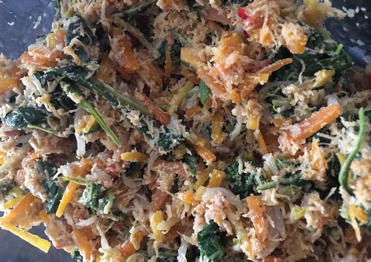 Resep Urap apa adanya Kiriman dari diah pakki