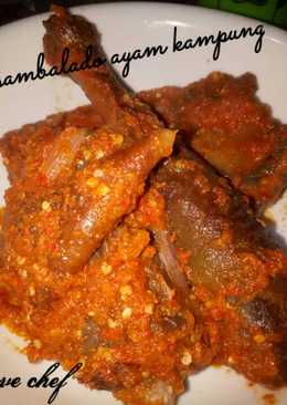 Sambalado ayam kampung