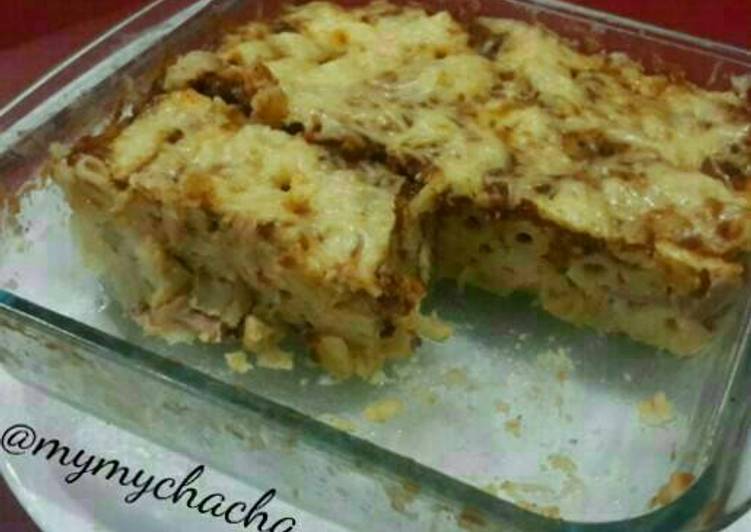 Resep Simple Steamed Macaroni Schotel By MymyChacha