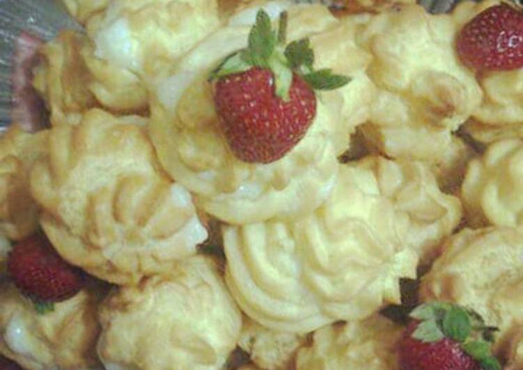 Resep Kue Soes Anti Gagal / Pastry Choux Oleh Ridaul Jannah Daulry