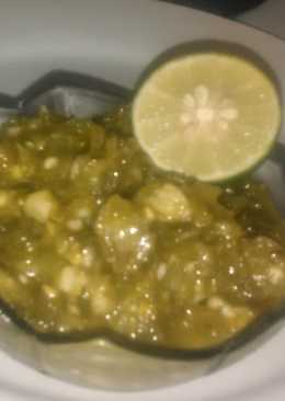 Lado mudo (sambal ijo) RM Padang