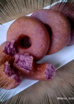 Donat Ubi Ungu Empuk Banget