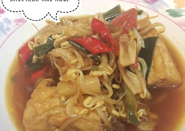 gambar untuk resep Sayur Kecap Tahu Tauge