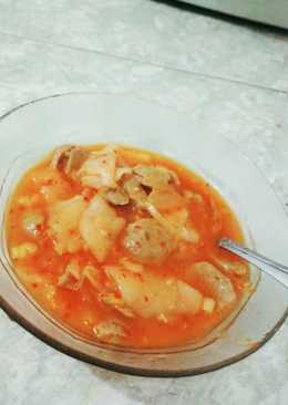 Seblak Bakso Kerupuk