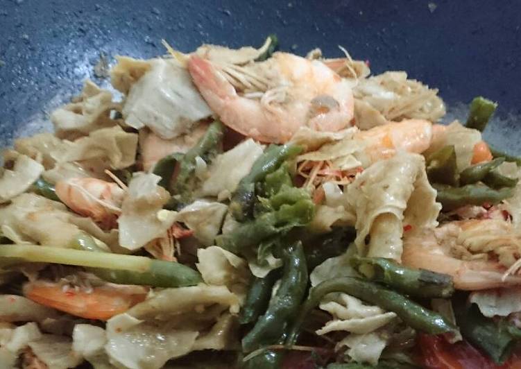 resep masakan Tauco Udang Ala Medan