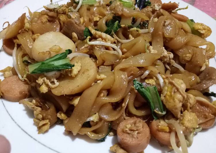 resep Kwetiaw goreng enak & simpel