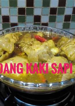 Pindang kaki sapi Pedas