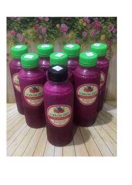 Diet Juice Dragon Fruit Strawberry Orange Dates (Kurma)