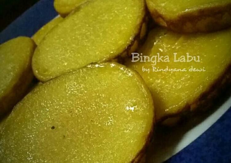 resep makanan Bingka Labu Kuning (Lumpur labu)