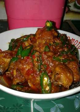 Ayam Kecap Cabe Ijo