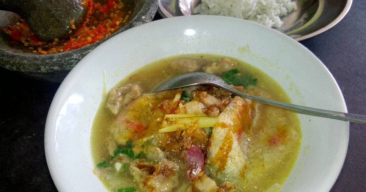 21 resep soto daging sapi bumbu kuning enak dan sederhana 