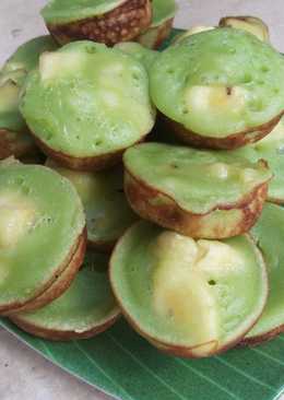 Kue Cubit Pisang Pandan