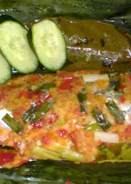 Pepes ikan Kembung Bumbu Pedas