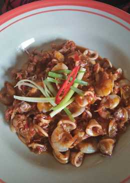 Sambel cumi vs udang