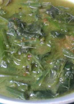 Sayur pucuk daun manisa (labu siam)