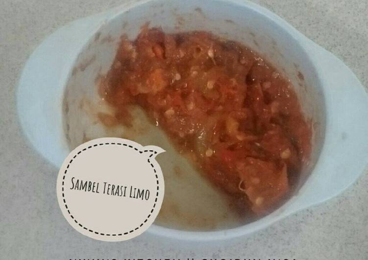 resep masakan Sambel Terasi Limo