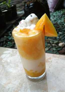 Manggo Yogurt toping ice cream