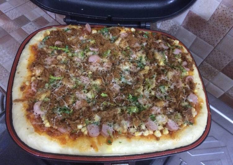 cara membuat Pizza homemade nan empuk