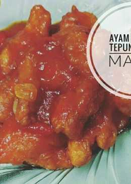 Ayam goreng tepung asam manis