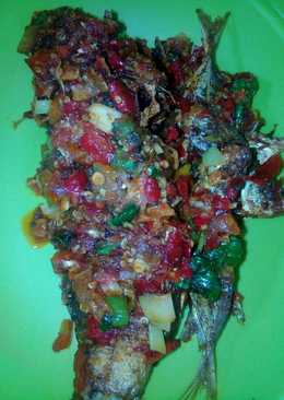 Ikan kerapu rica rica #day12