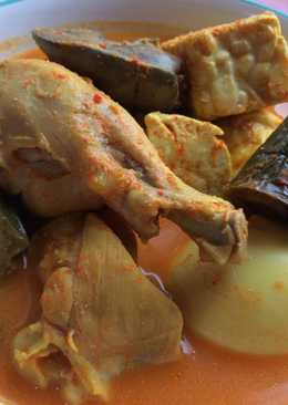 Gulai Ayam Campur Hati, Telor dkk