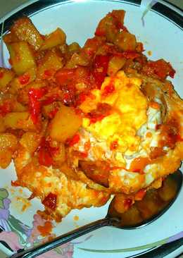 Telor & Kentang balado
