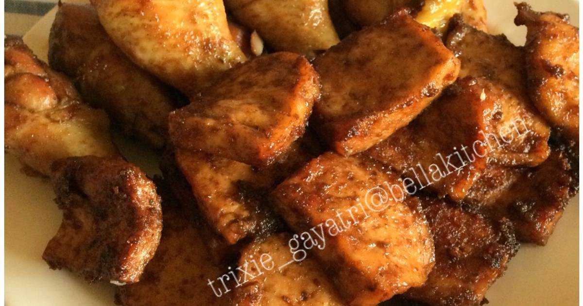 Resep Ayam & Tahu Bacem ala Trixie Gayatri