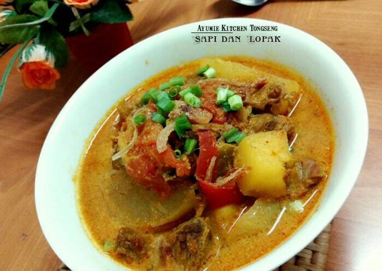 gambar untuk resep ? Tongseng Sapi dan Lobak Putih ?