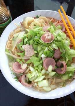 Mie Ramyun Kuah Sosis Sapi