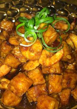 Tempe Udang Saos Kecap