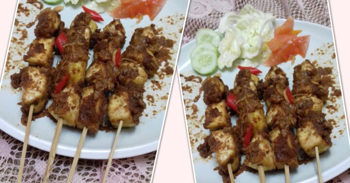 80 resep sate tahu bakar enak dan sederhana Cookpad