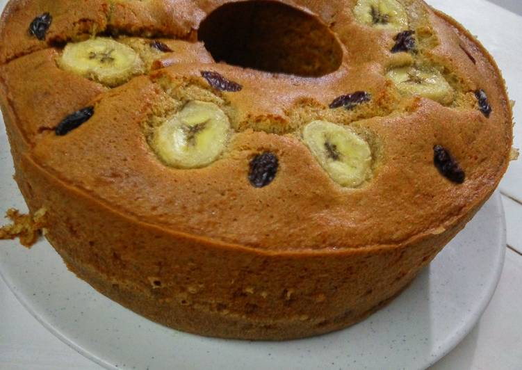 Resep Banana Cake Moist (Bolu Pisang) - Nur Bani