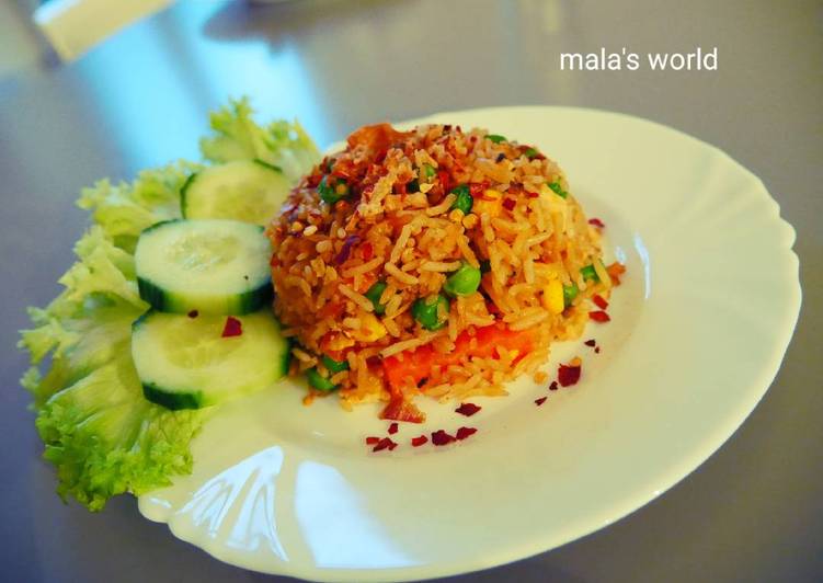 Resep Nasi Goreng Apa Adanya - Dapur Mala