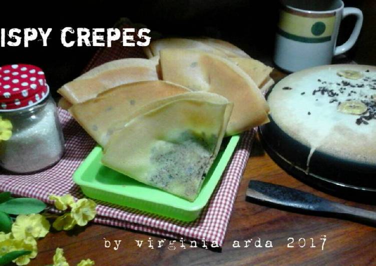 resep makanan Crispy Crepes